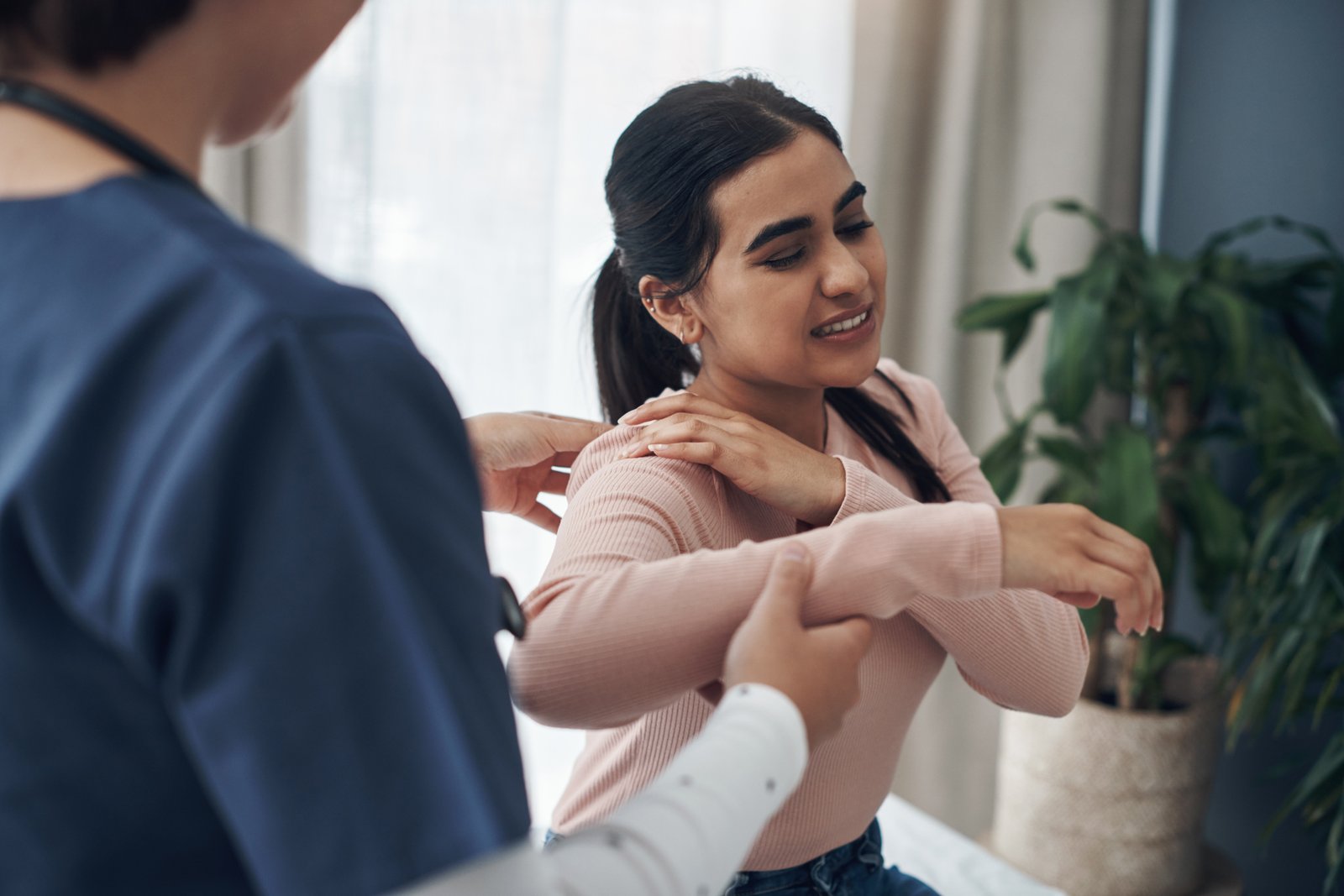 Shoulder physiotherapy treatment